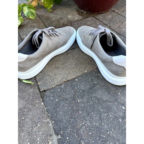 Cole Haan Men's GrandPro Rally Laser Cut Sneaker medium gray size 12M - Picture 5 of 7